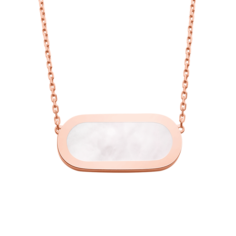 Collier So Shocking Primavera en or rose et nacre